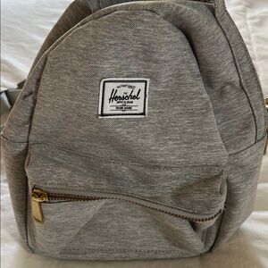 Herschel Supply Company Heathered Gray Mini Backpack